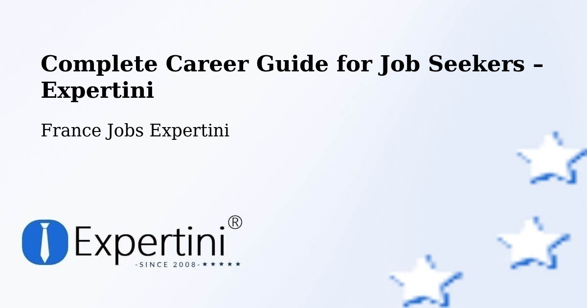 Career Guide for Job Seekers – Poitiers - Poitiers, France Jobs Expertini